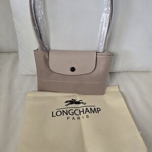 NWT Longchamp Le Pliage Large Tote Taupe